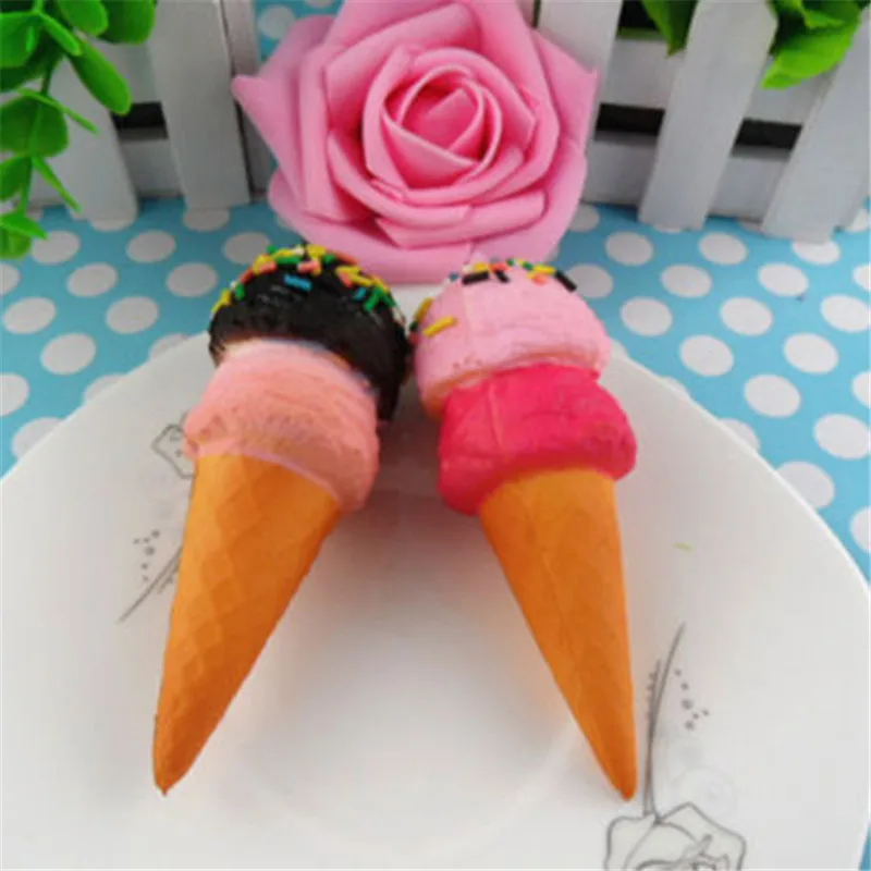 Случайный 1 шт. 10 см мягкие резиновые ПУ медленный отскок рост игрушка для снятия