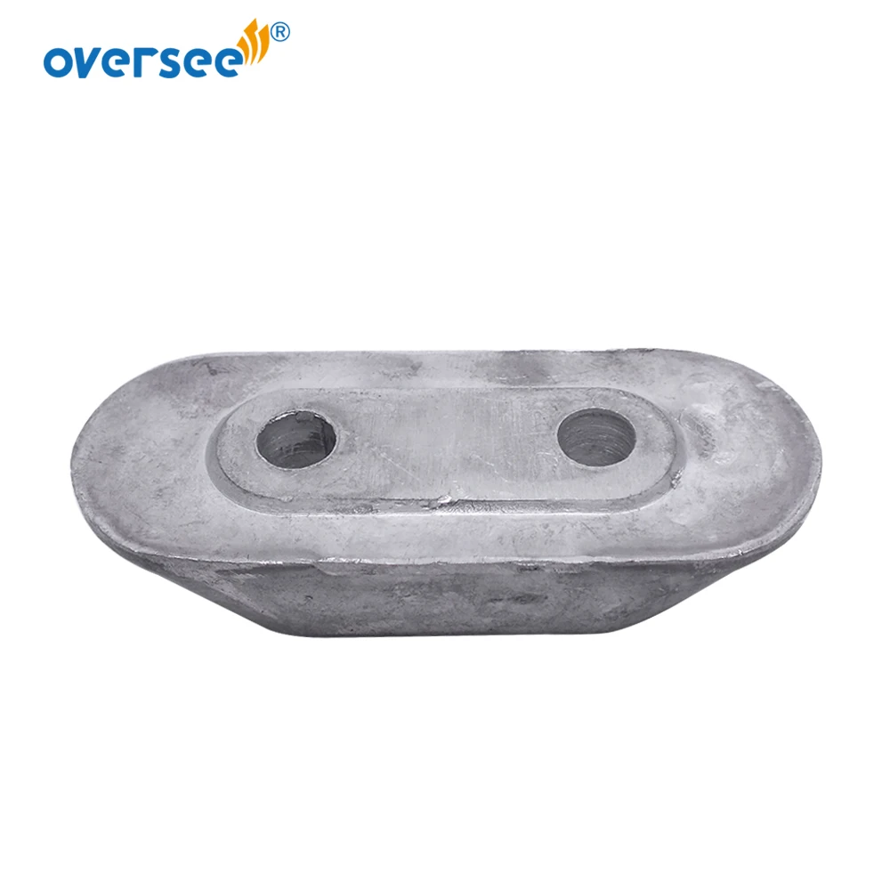 

6E0-45251 Outboard Anode Plate Small Zinc 6E0-45251-12 For Yamaha Outboard Parts 2T Parsun Hidea Powertec 4-15HP