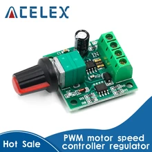 DC 1.8V 3V 5V 6V 12V 2A PWM Motor Speed Controller Low Voltage Motor Speed Control Switch PWM Adjustable Drive Module