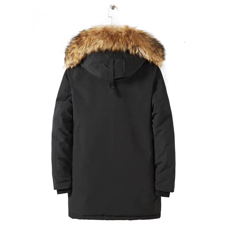 Новая повседневная куртка мужские зимние куртки и пальто толстые теплые парки с