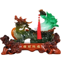 ymh money drawing pi xiu decoration picchu jade cabbage opening golden toad hotel business gift crafts home ornament furnishing