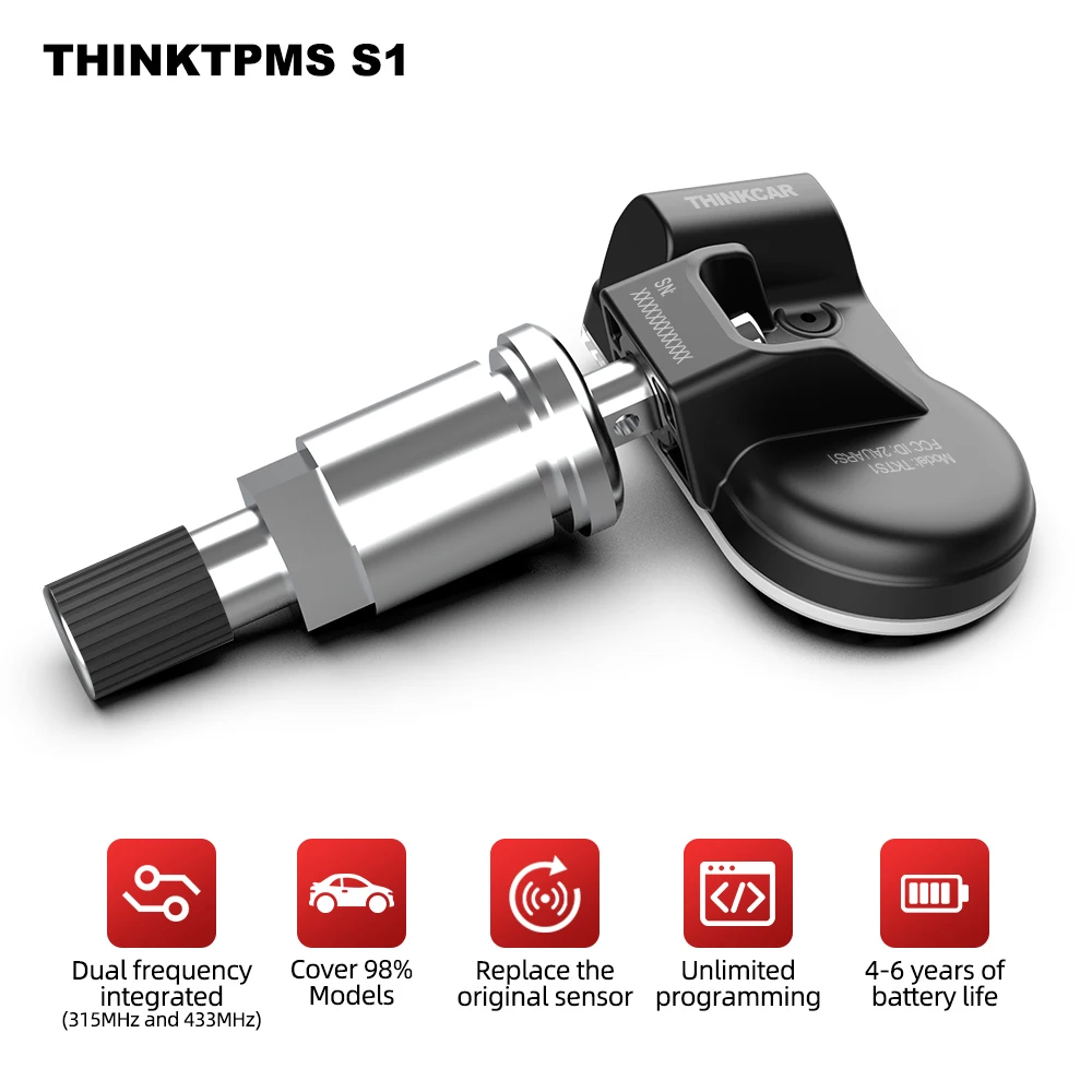 Датчик TPMS G1 S1 315 МГц 433 инструменты для ремонта и диагностики давления в шинах