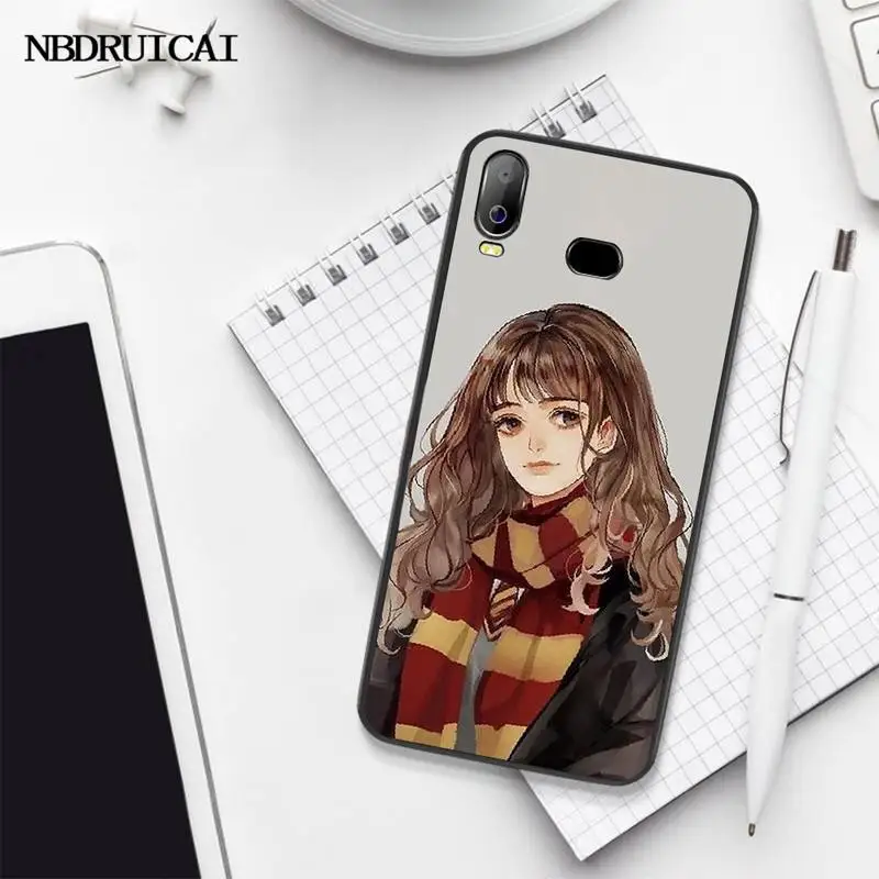 PENGHUWAN Hermione Jean Granger Новое поступление черный чехол для сотового телефона Samsung A10 A20