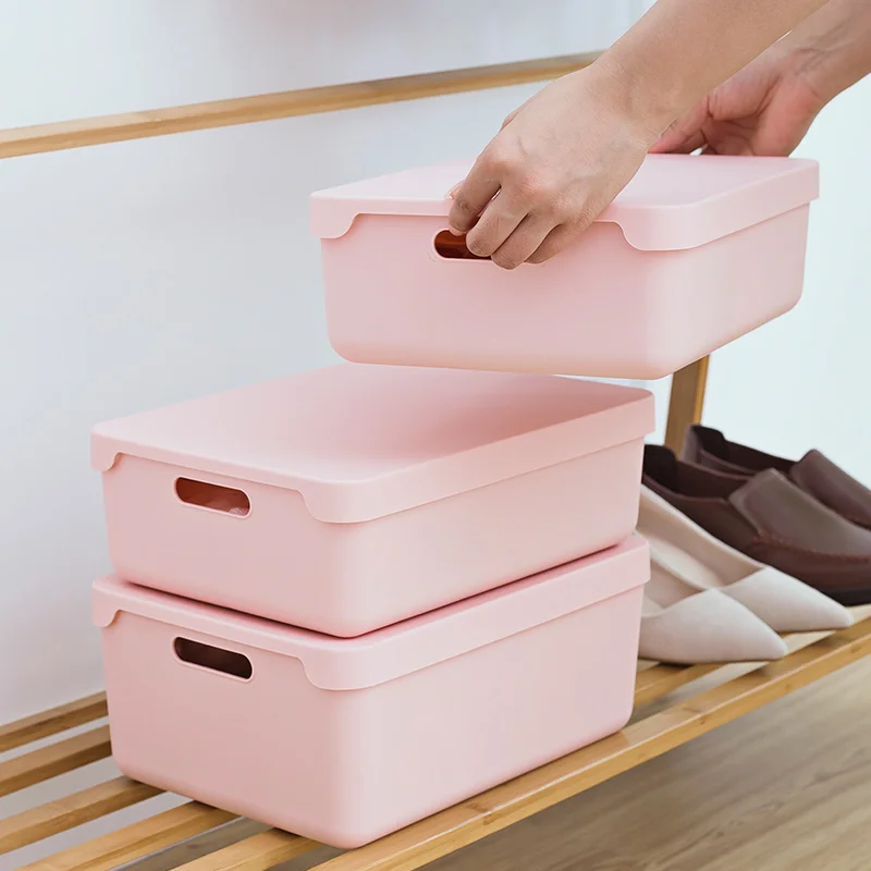 Plastic Storage Box Underwear Bra Sundries Bin Children Socks Sort Out Container Home Wardrobe Dustproof Bedroom Accessories | Дом и сад