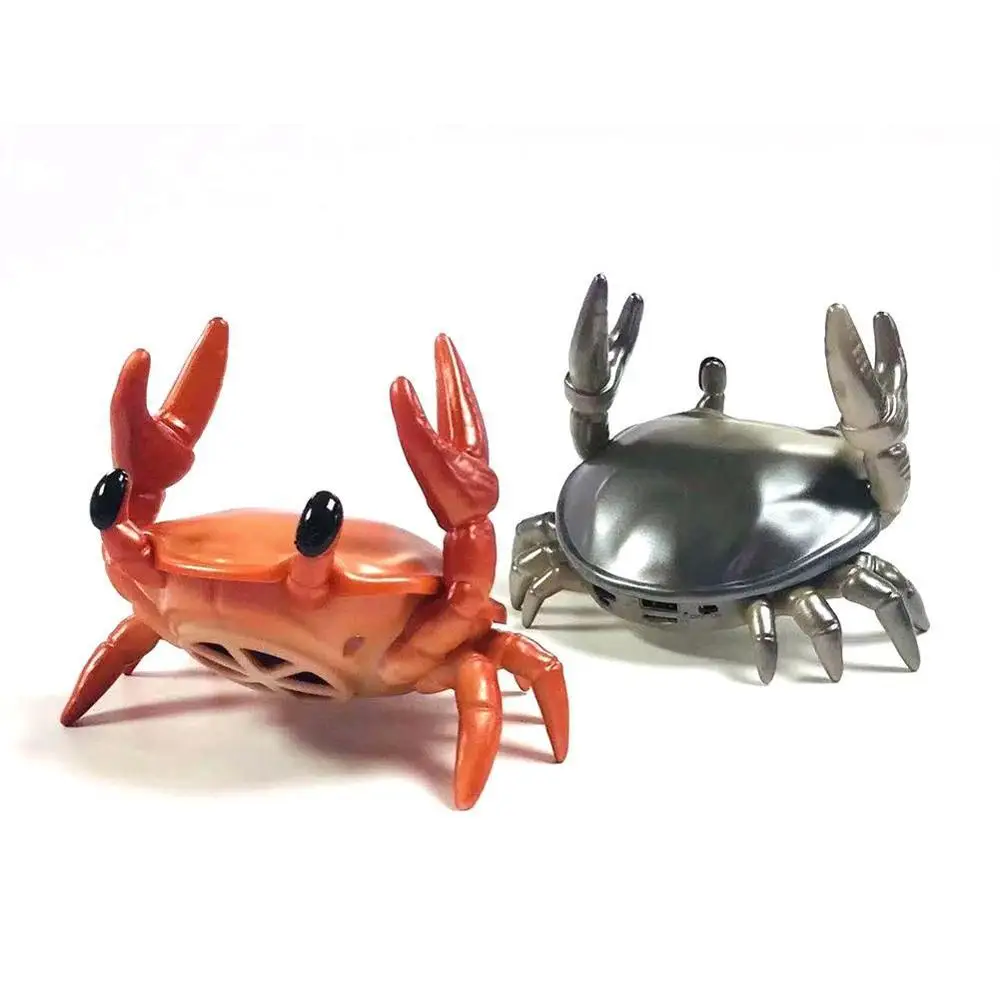 Bluetooth Динамик милые Тяжелая атлетика Краб канцелярские товары декоративная