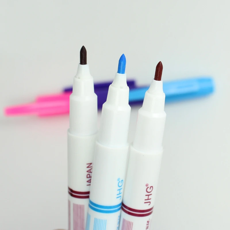 MIUSIE 3 шт. Стич с двойной головкой стираемая воздухом ручка водой для шитья