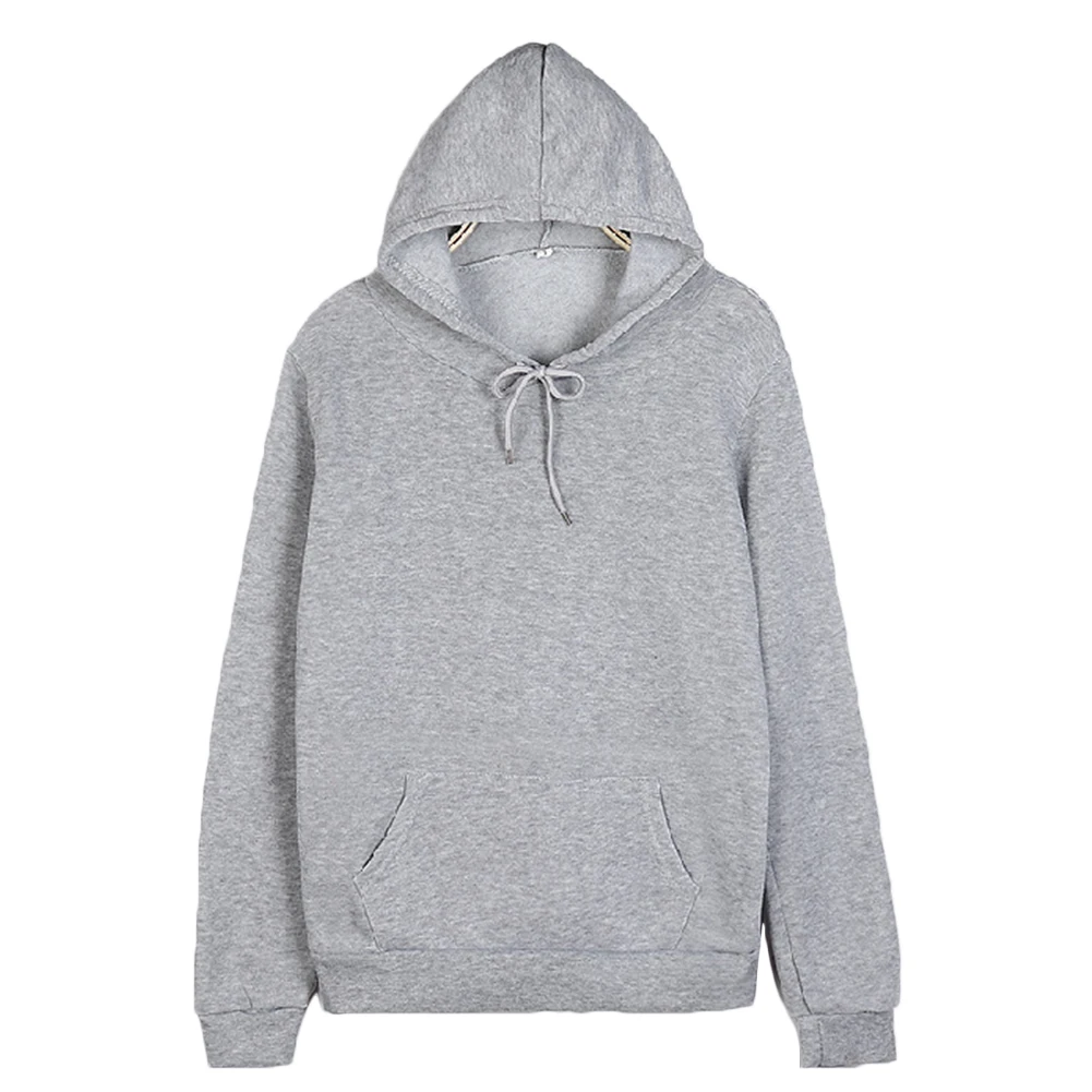 women clothes loose oversize hoodies sweatshirt Unisex Autumn Solid Color Long Sleeve Pocket Hoodie Loose Sweatshirt Pullover