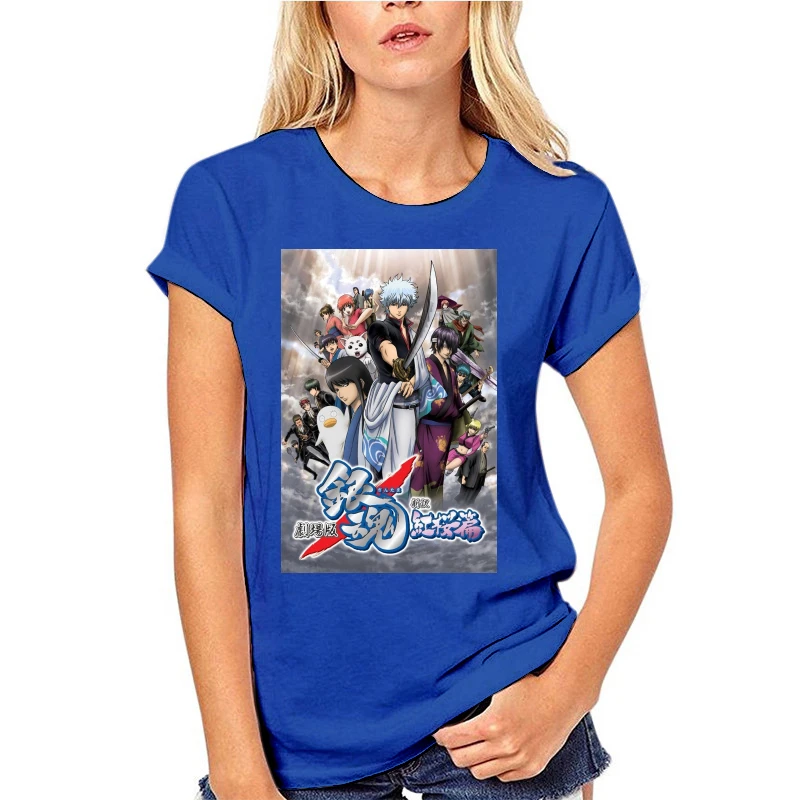

Gintama Cast Gintoki Sakata Gin Tama Anime Unisex Tshirt T-Shirt Tee ALL SIZES Short Sleeve Fashion Summer Printing Casual