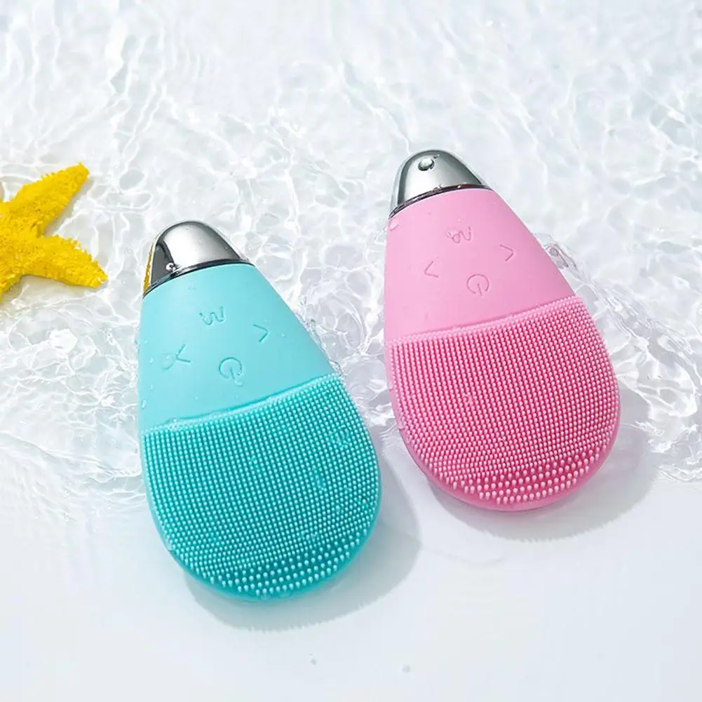 Электрическая кисть для очистки дица USB перезаряжаемое очищающее средство лица
