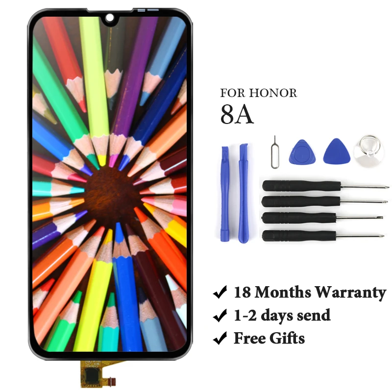 

5.2' For Honor 8A LCD Display Assembly Replacement With Touch Screen For Honor 8A JAT-LX1 With Tools