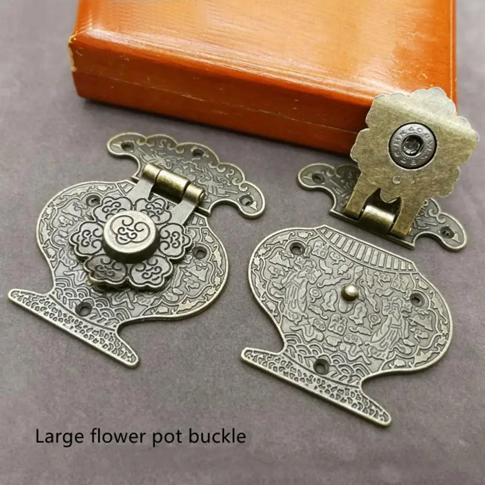 Коробка для цветочного горшка пряжка замок шкатулка ювелирных изделий фурнитура