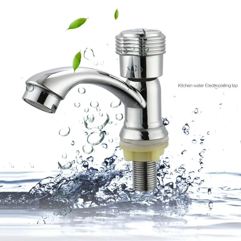 

Zinc Alloy Bathroom Faucet Single Handle Basin Faucet Deck Mounted Sink Tap