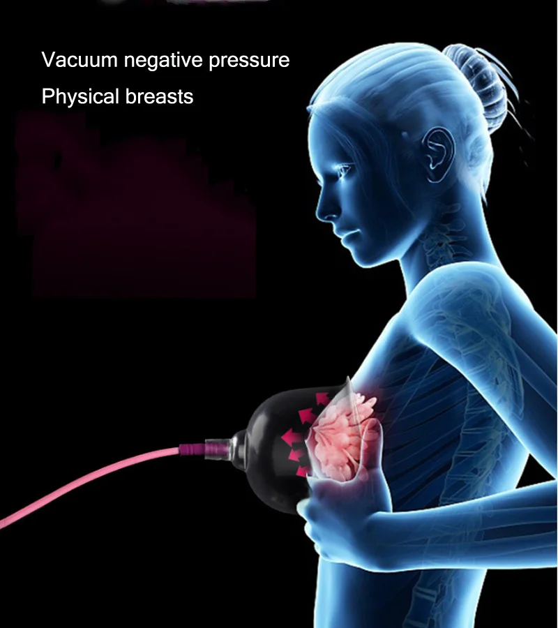 

Electric Chest Massage Instrument Beauty Double Cup Home Vacuum Breast Cup Liposuction Device Breast Enlargement Machin
