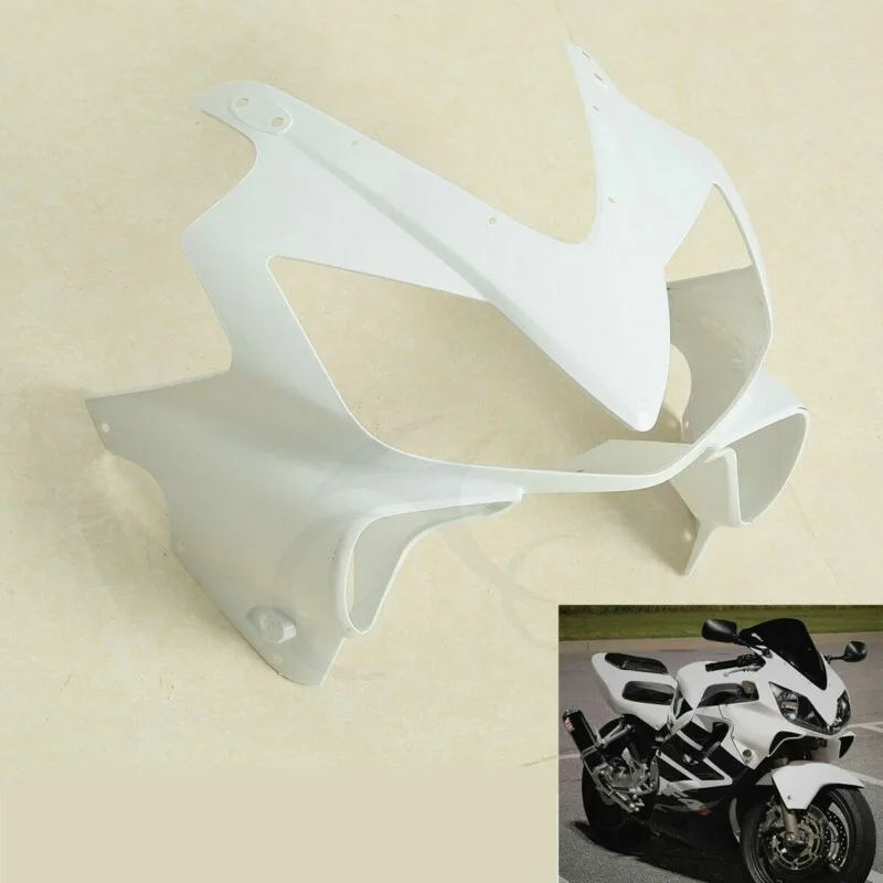 

Motorcycle Unpainted Upper Front Fairing Cowl Nose For Honda CBR600 F4I 01 02 03 04 05 06 07 08 ABS