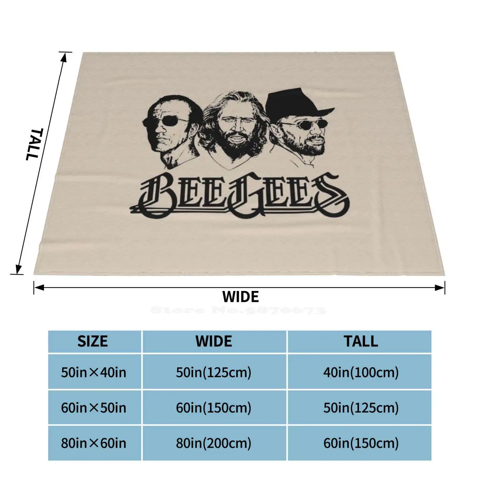 Модное мягкое теплое одеяло Bijiz Энди Гибб Би Джиз тень танцевальный альбом