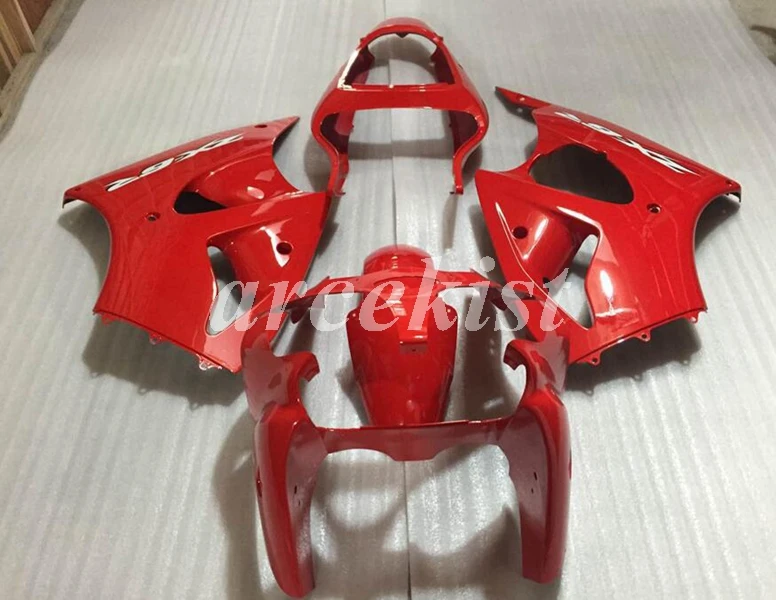 

New ABS Motorcycle Fairings kit Fit for kawasaki Ninja ZZR600 05 06 07 08 ZX-6R 636 6R 00 02 01 2000 2001 2002 Body red