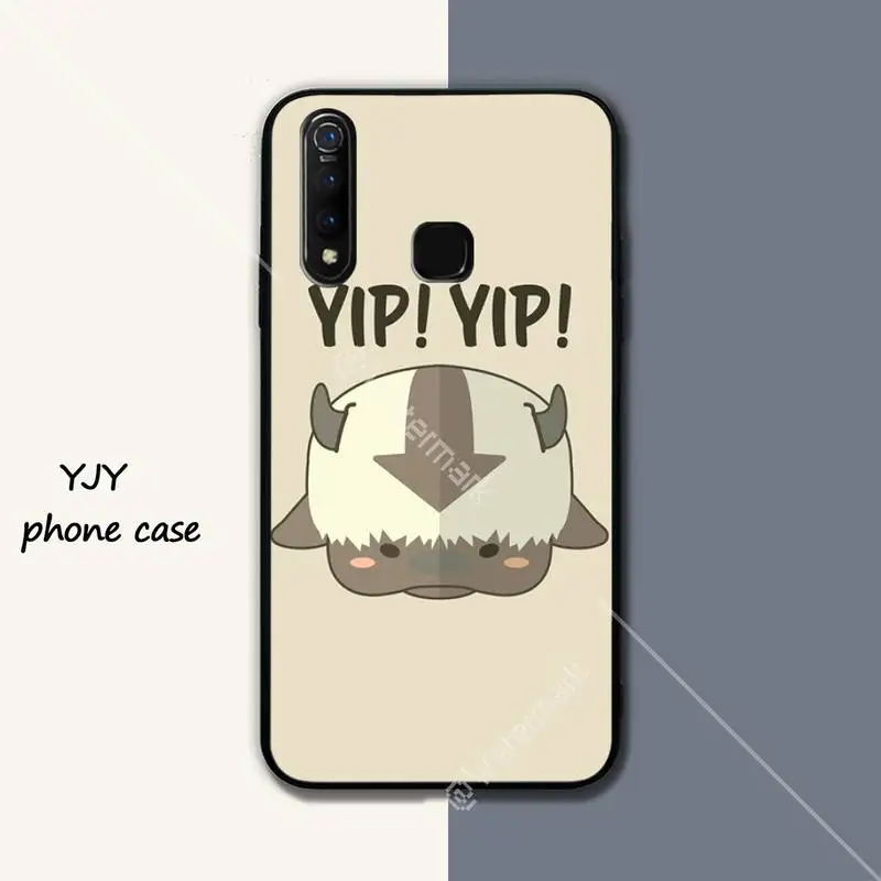 

Appa Yip Yip Avatar Silicone black case coque for vivo u3x Y11 Y12 Y19 Y81 Y91C V9 V17 V15 pro cover