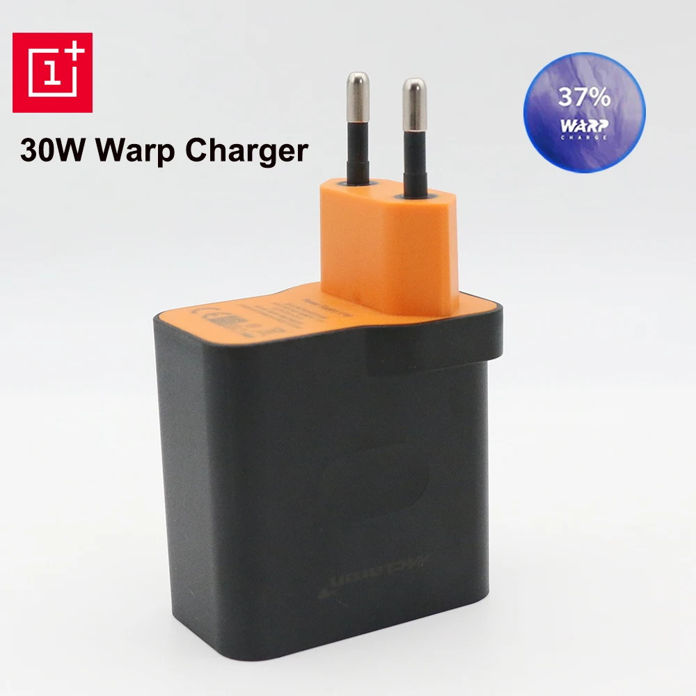 

Original OnePlus 7TPro 30W Warp Charger 6A Type-C Cable Mclaren Charge Fast Charging Adapter For One Plus 8 7 6T 1+6 3T 1+5T
