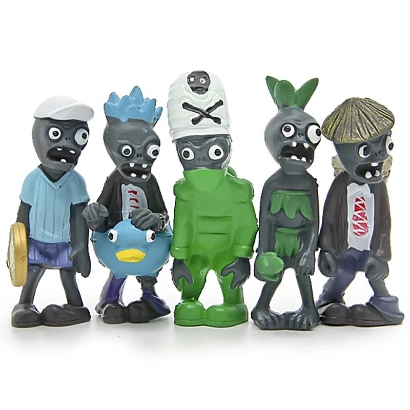 16 шт./компл. с изображением героев Plants vs Zombies игры РПЗ Фигуры игрушки ПВХ зимняя