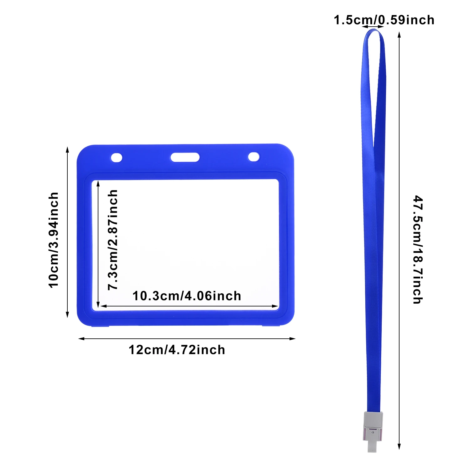 

2Pcs Vaccination Record Card Protector Waterproof Protective Sleeve Card Protector ID Card Holder Badge Case Office Supplies