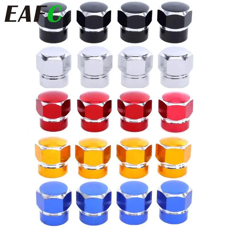 4 шт. алюминиевые крышки стержня вентиля шины для автомобильных колес