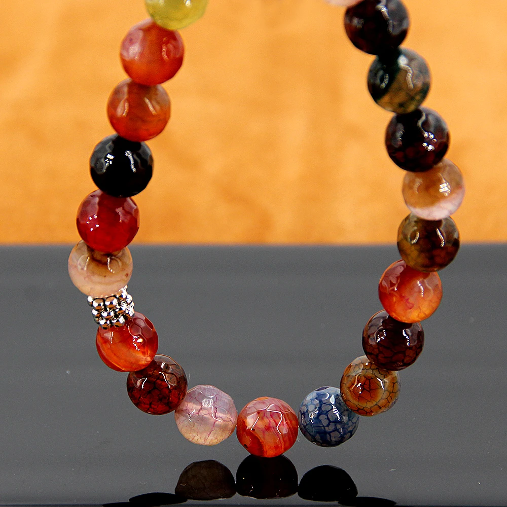 8 мм природное очарование браслет для Дамская мода ювелирные изделия ручной