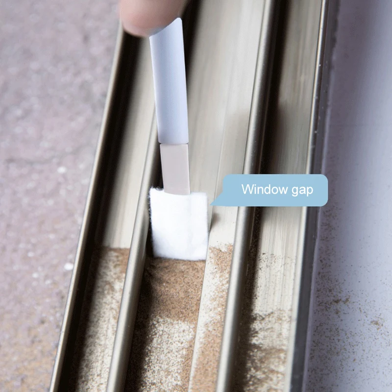 Щётка с отверстиями глубокая деталь скруббер крошечные оконные дверные дорожки