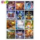 DPF Diy живопись алмаз вышивать крестом Мозаика 