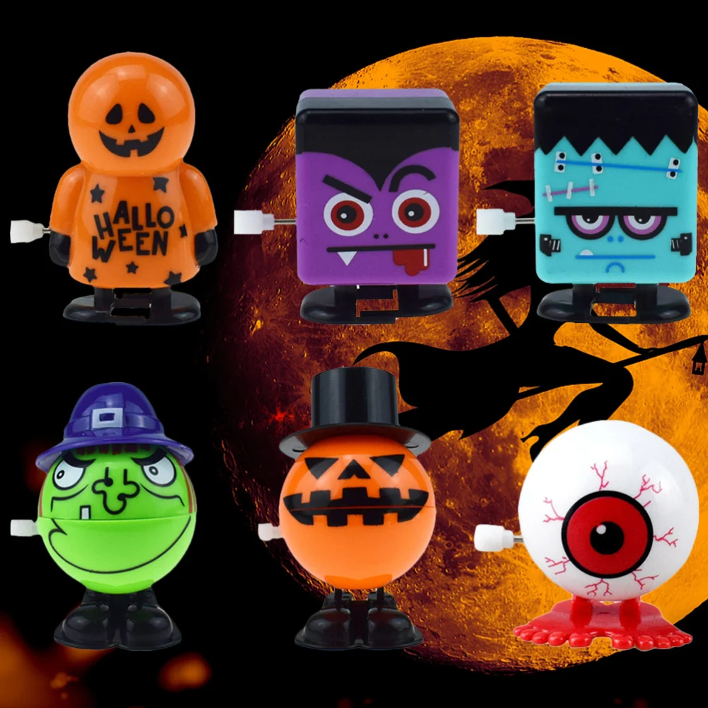 1 комплект 6 шт. игрушка для Хэллоуина всплывающая тыква ведьма глазной шар