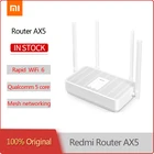 Новинка Xiaomi Redmi роутер AX5 Qualcomm 5-ядерный WiFi 6 2,4G5,0 ГГц двухчастотный беспроводной роутер сетчатая сеть Wi-Fi ретранслятор