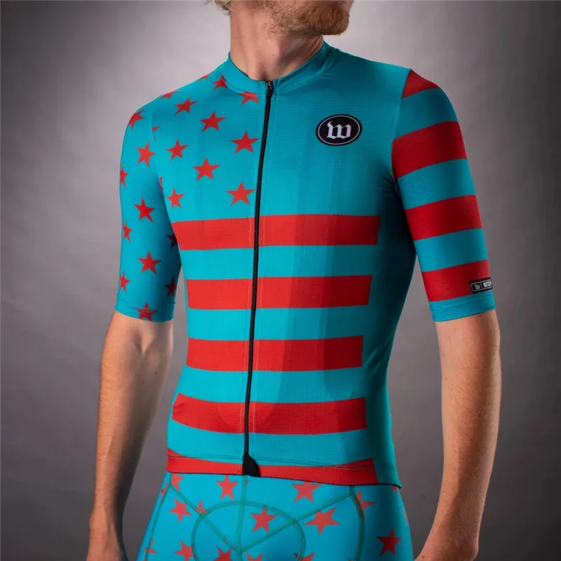 wattie ink летняя велосипедная одежда полиэстер короткий рукав Велоспорт Джерси для мужчин дорога или катание по горам гонки движения