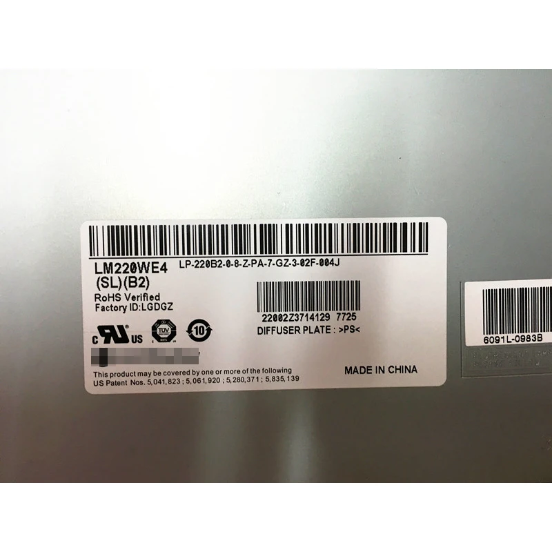 ЖК-экран для LG 22 дюйма LM220WE4-SLB2 панель дисплея 1680(RGB)× 1050 30-контактный ЖК-дисплей -