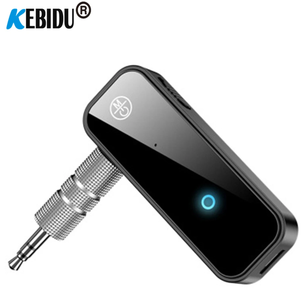 

Беспроводной аудиоприемник и передатчик 2 в 1 с разъемом 3,5 мм и Bluetooth, автомобильный комплект громкой связи для автомобильного радио, MP3 дина...