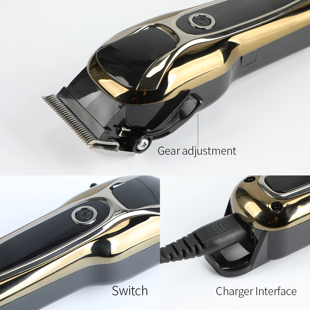 Триммер Профессиональный парикмахерский Беспроводная электрическая машинка