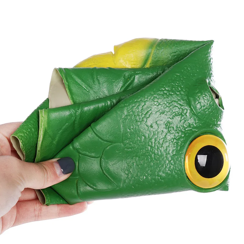 

Carnival Party Latex Cute Masquerade Golden Fish Masks Funny Cosplay Costume Realistic Fish Head Mask Animal Frog Full Head Mask