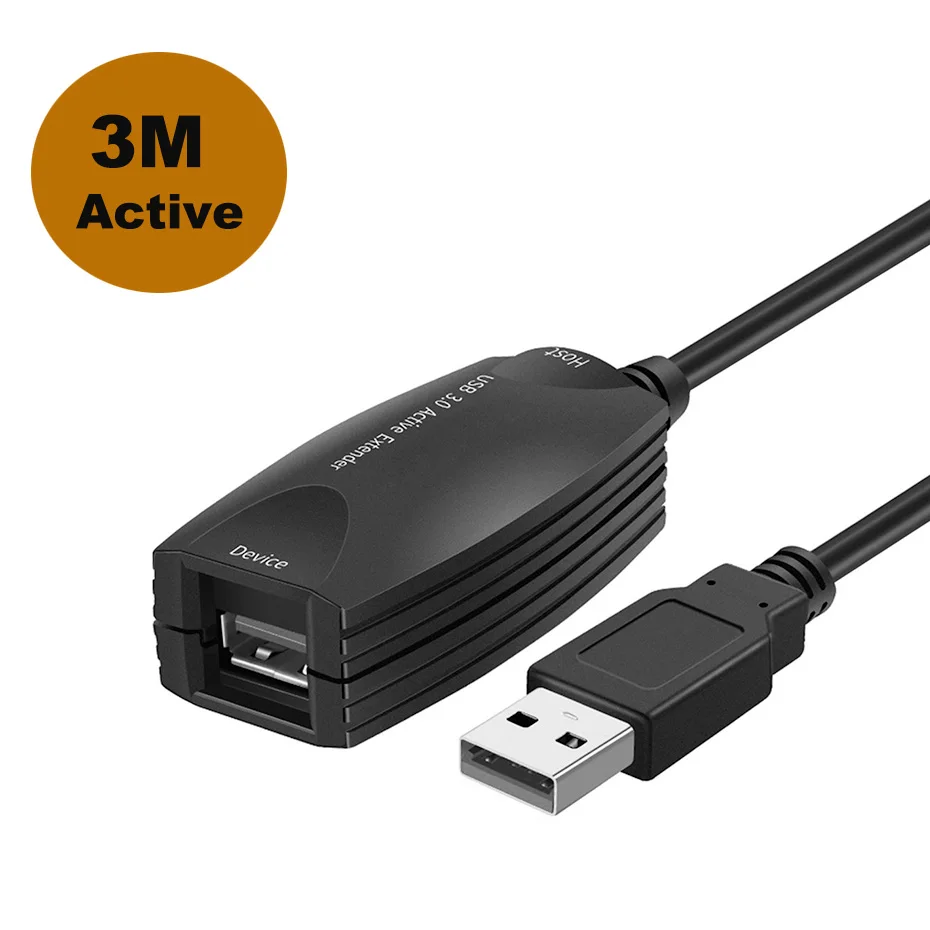 Кабель-удлинитель Active USB 3 0 с усилителем сигнала м 5 10 | Электроника