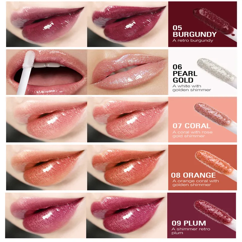 SACE LADY высокий блеск лак для губ макияж гладкий Прочный Блеск красота Сексуальный