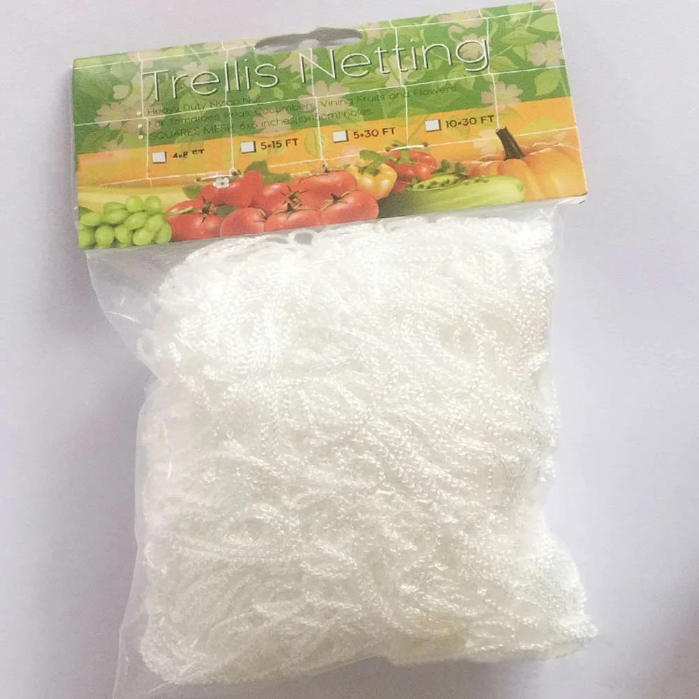 

Plant Trellis Netting Heavy-Duty Polyester Plant Support Vine Multi Use Polyester Climbing Hydroponics Garden Net Accessories