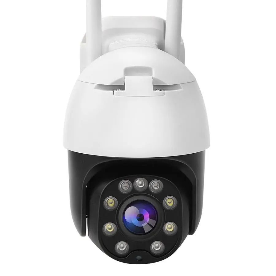 1080P 4G Wifi PTZ камера IP66 Водонепроницаемая Двусторонняя ночного видения CCTV для