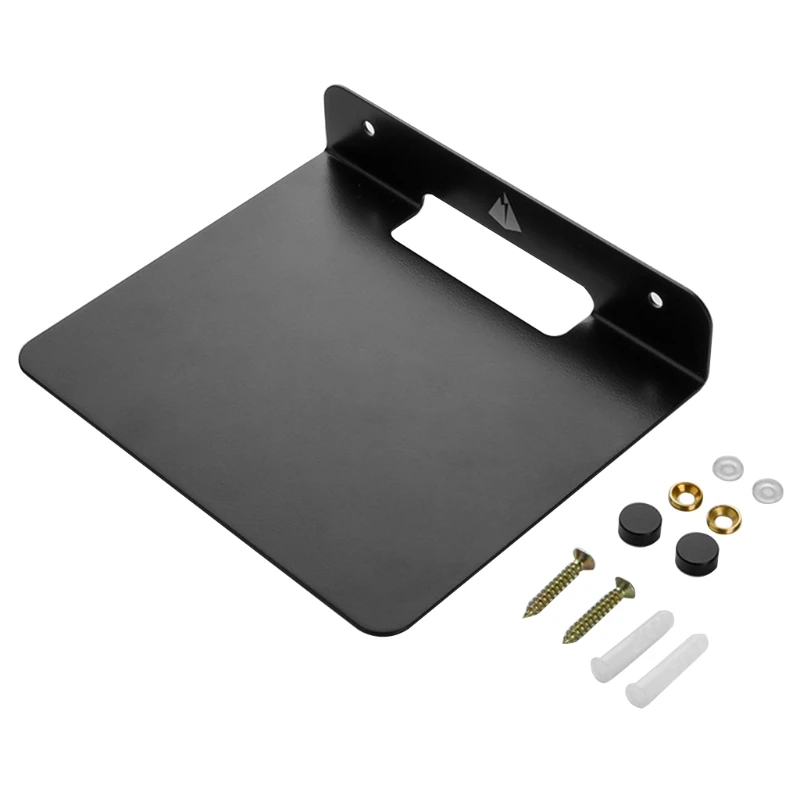 

R91A Wall Storage Rack Wall Mount Bracket Speaker Stand Universal Speaker Metal Storage Holder Stand