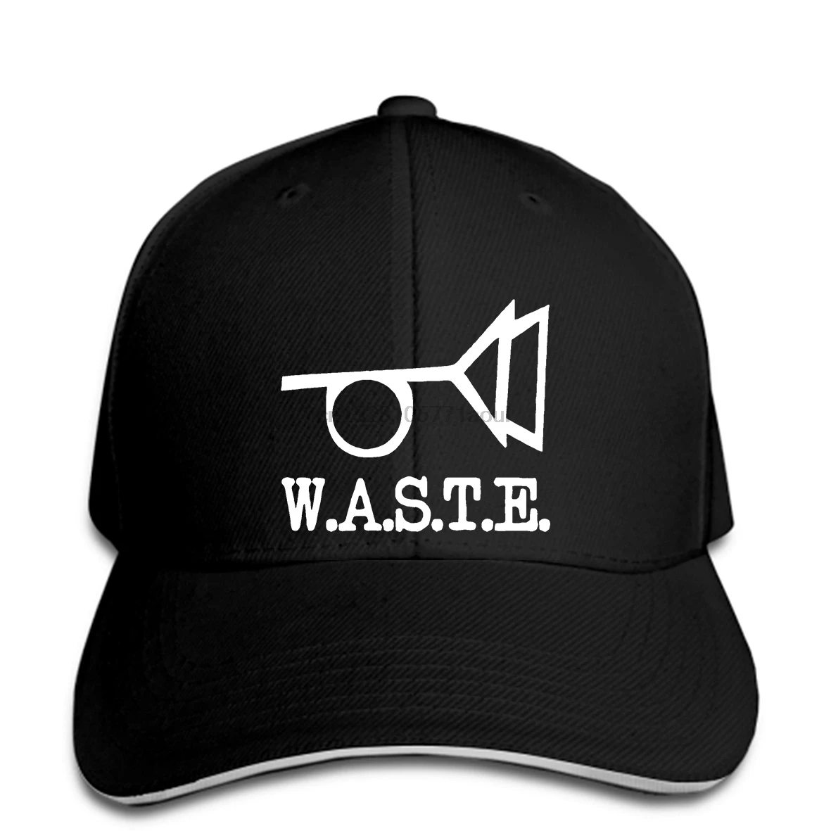 Бейсболка WASTE W.A.S.T.E. Бейсболки с логотипом Thomas Pynchon Posthorn Autor Schriftsteller | Аксессуары