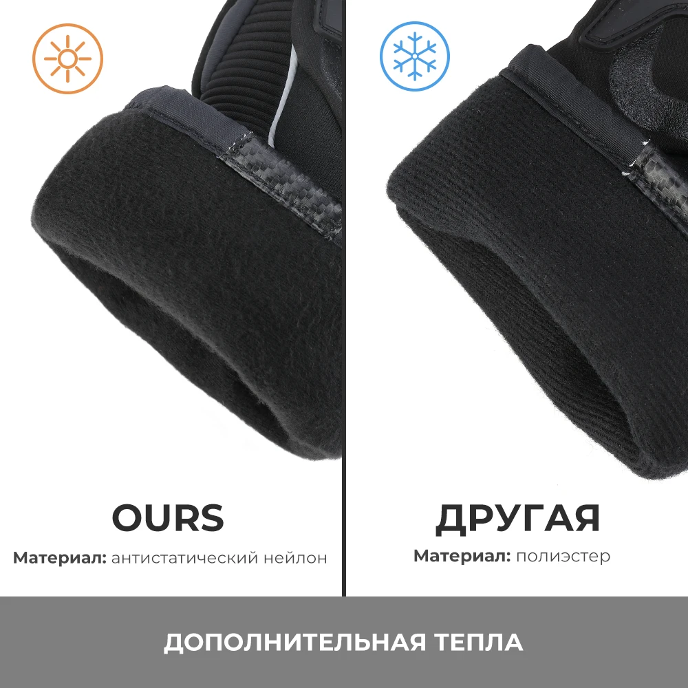 KEMiMOTO мотоциклетные зимние перчатки с сенсорным экраном мото водонепроницаемые перчатки мотоциклетные мужские женские велосипедные защитные перчатки