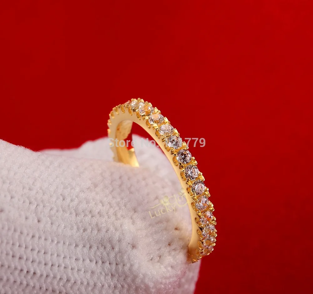 TR005 ювелирные изделия 0.72CT SONA имитация драгоценных камней Бесконечность