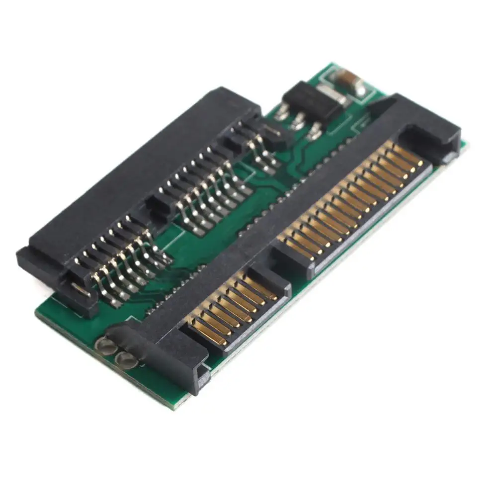 Новый 1 8 дюймовый Micro SATA Высокое качество HDD SSD 3 В до 2 5 дюйма 22PIN 5V адаптер для