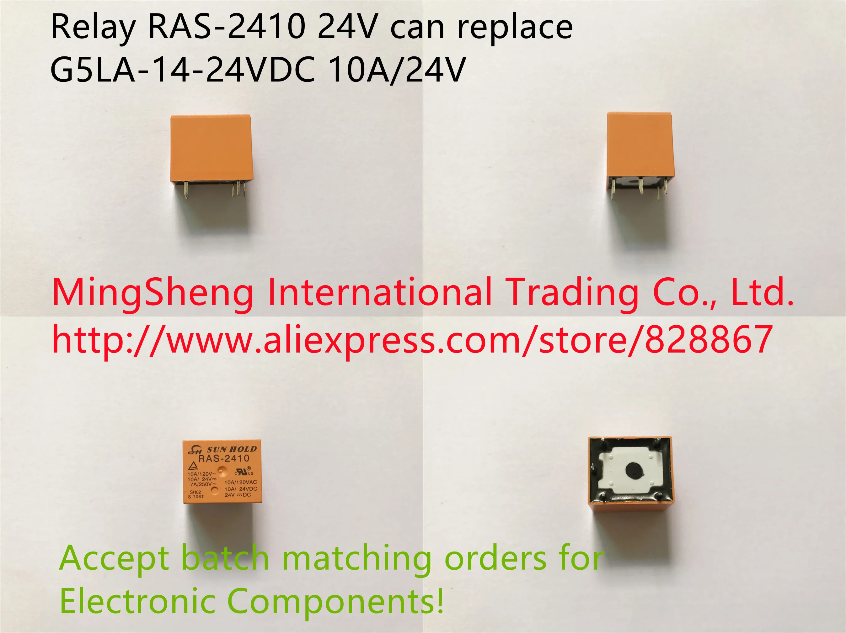 Оригинальное новое реле 100% Φ 24V может заменить телефон 10a/24V|sun hold relay|relay sun hold10a relay |
