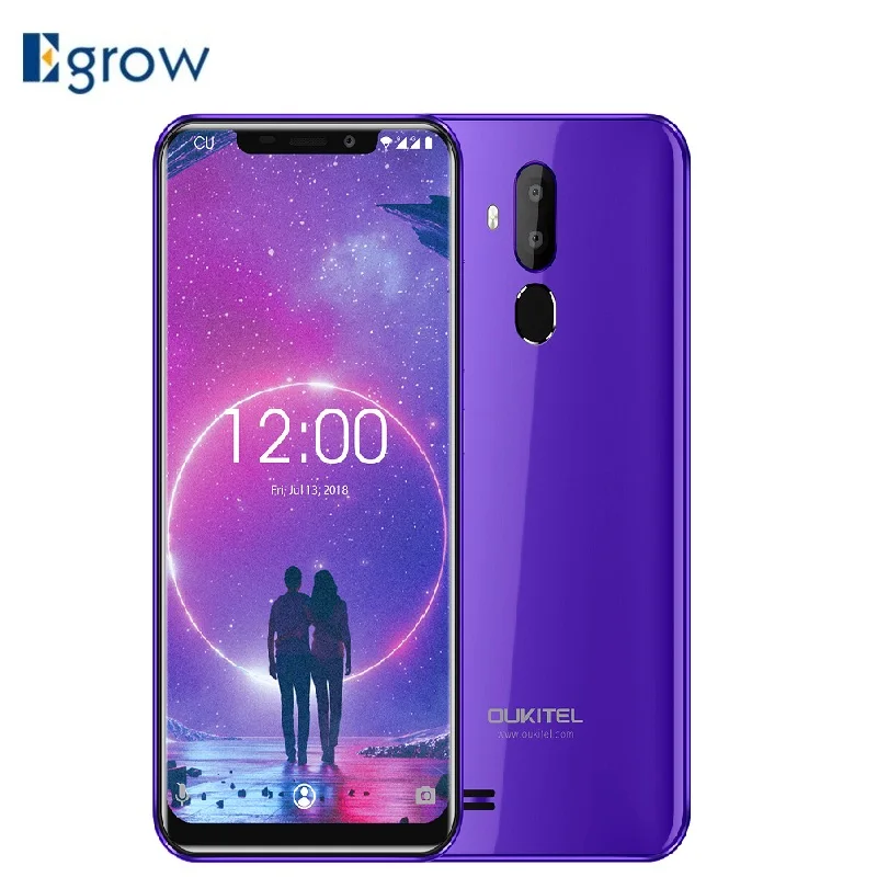 Oukitel C12 смартфон с четырёхъядерным процессором MTK6580 ОЗУ 2 Гб ПЗУ 16 Android 8 1 6 18 &quot 19:9 8MP