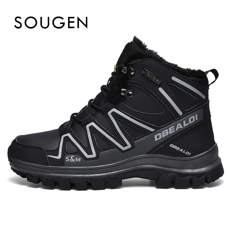 Мужская обувь для взрослых зимние высокие кроссовки мужчин спортивная