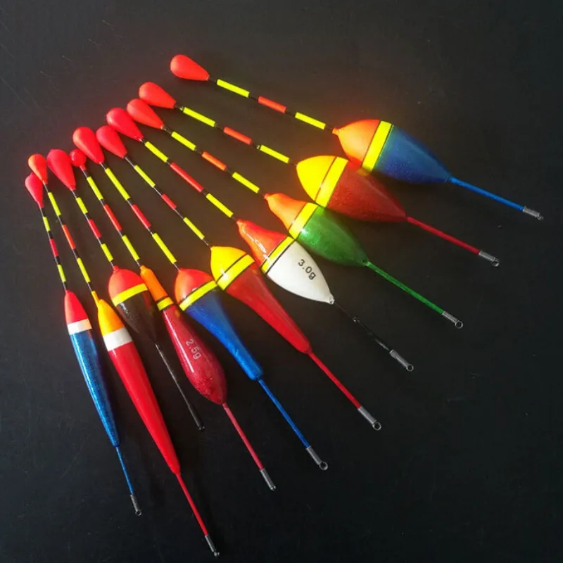 10 шт./лот плавающие рыболовные палочки буй для рыболовных аксессуаров разные