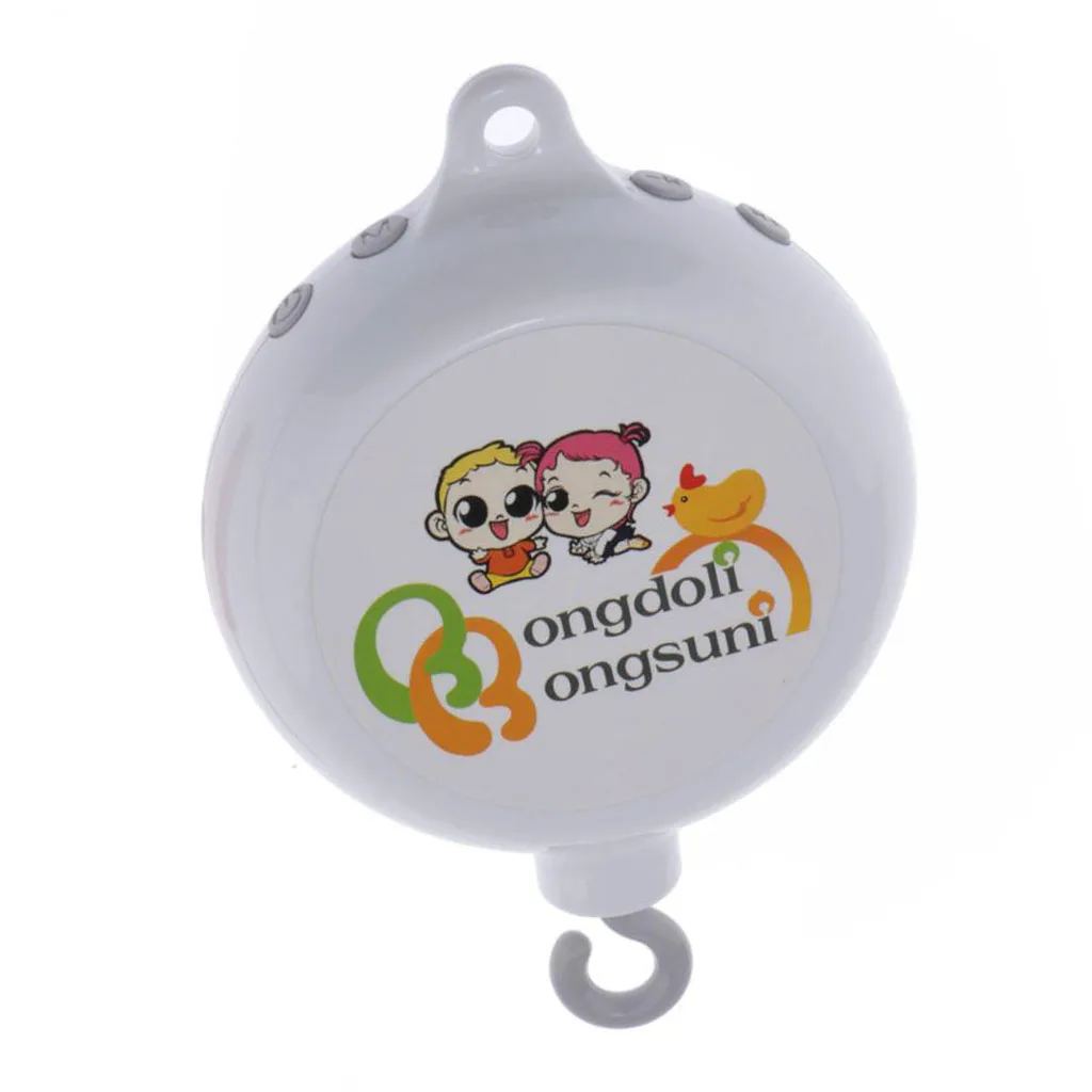 Детская кроватка музыкальная Мобильная (без руки) на батарейках 35 музыкальных