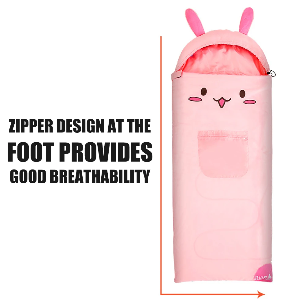 

Sleeping Bags for Kids Winter Sleeping Bag Warm Lining Hiking Camping Bags with Sack Sleeping Case Camping